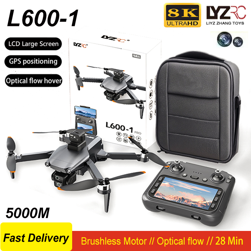 Drone Multispectral - Nowy profesjonalny dron L600-1 GPS z