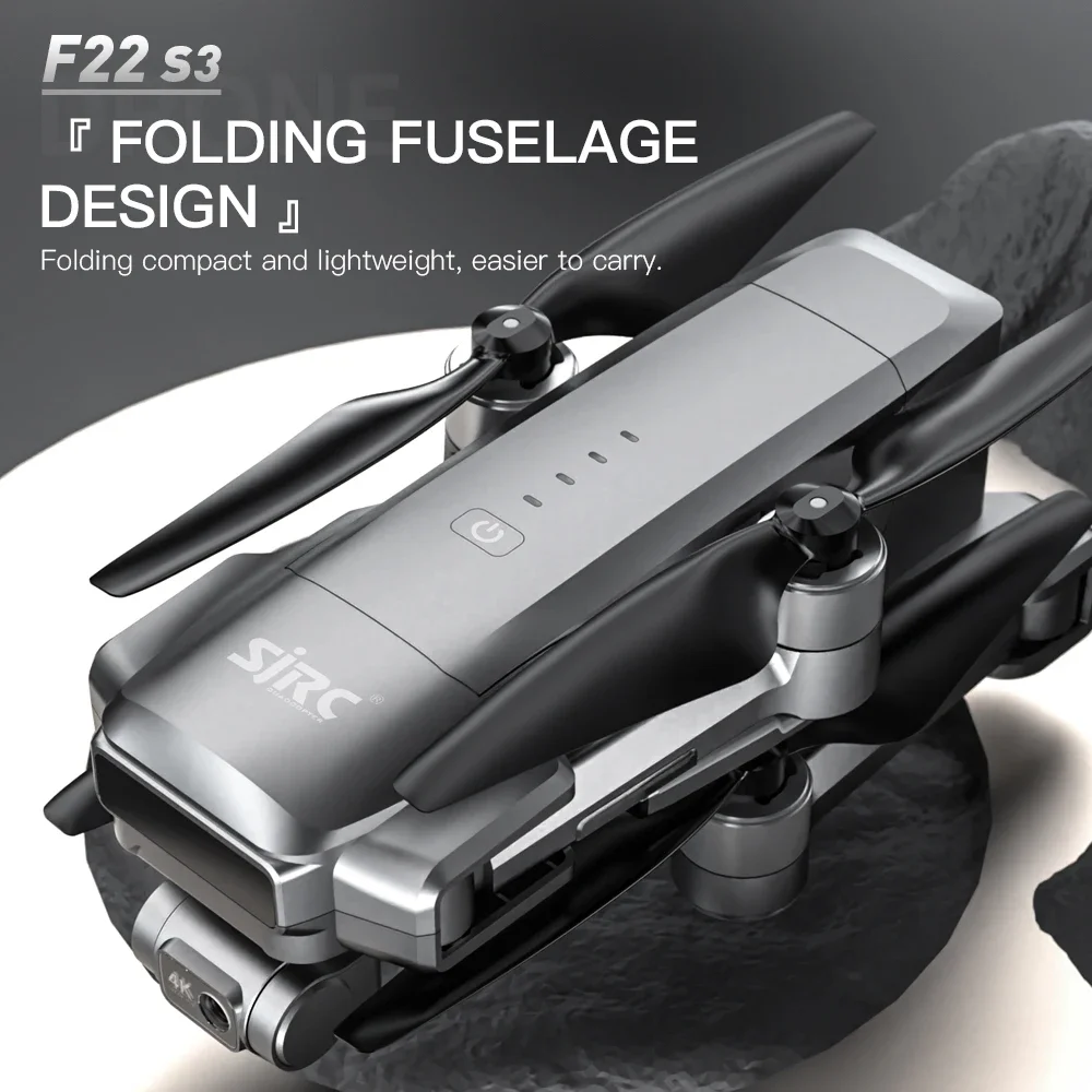 Drone Multispectral - SJRC F22 S3 Pro Składany Quadcopter