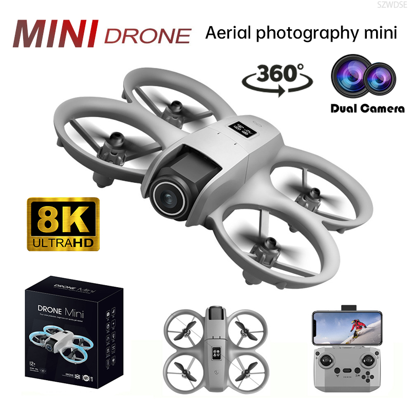 Drone Video Production - Mini dron z profesjonalną kamerą 8K,