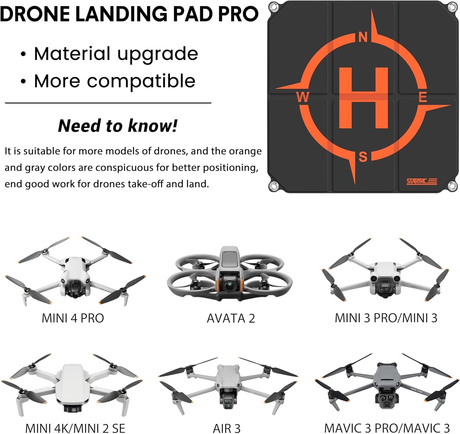 STARTRC Mata do lądowania dron – Dji Drone Mini 4 Pro recenzja i cena