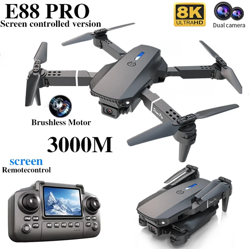 Profesjonalny dron E88 PRO z e – Drone Photogrammetry recenzja i cena