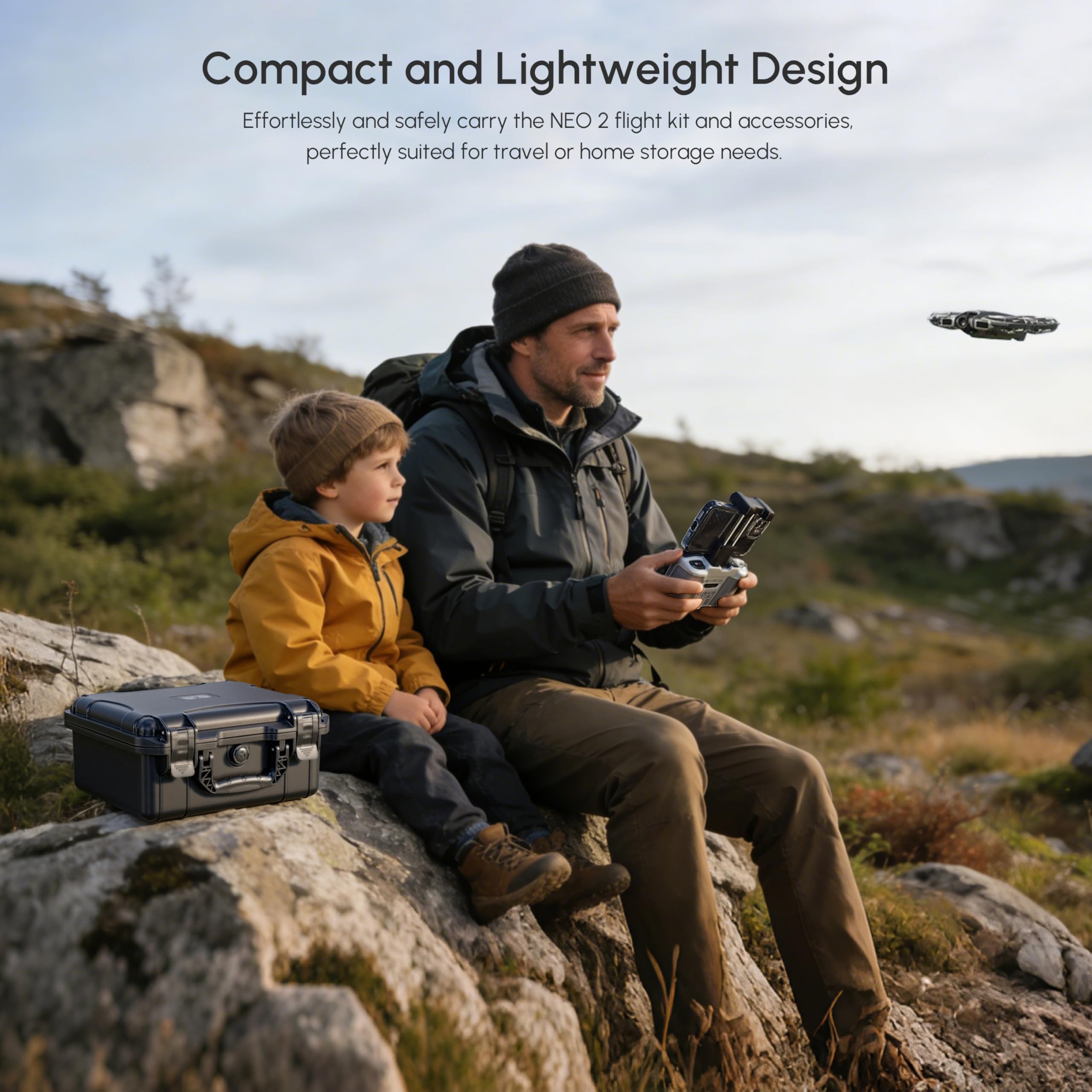 Etui NEO 2, wodoodporne, tward – Drone Lidar recenzja i cena