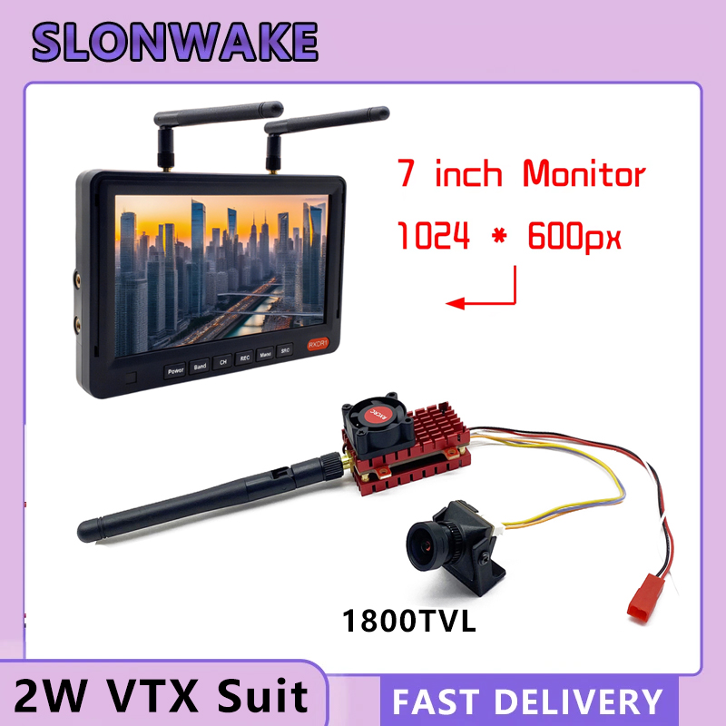 SLONWAKE 5.8G 2W VTX FPV Kamer – Drone Aerial Photography recenzja i cena