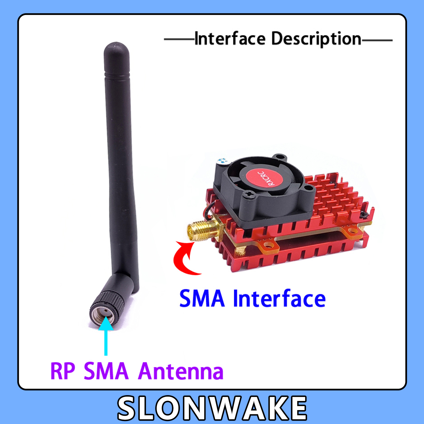 SLONWAKE 5.8G 2W VTX FPV Kamer – Drone Aerial Photography recenzja i cena