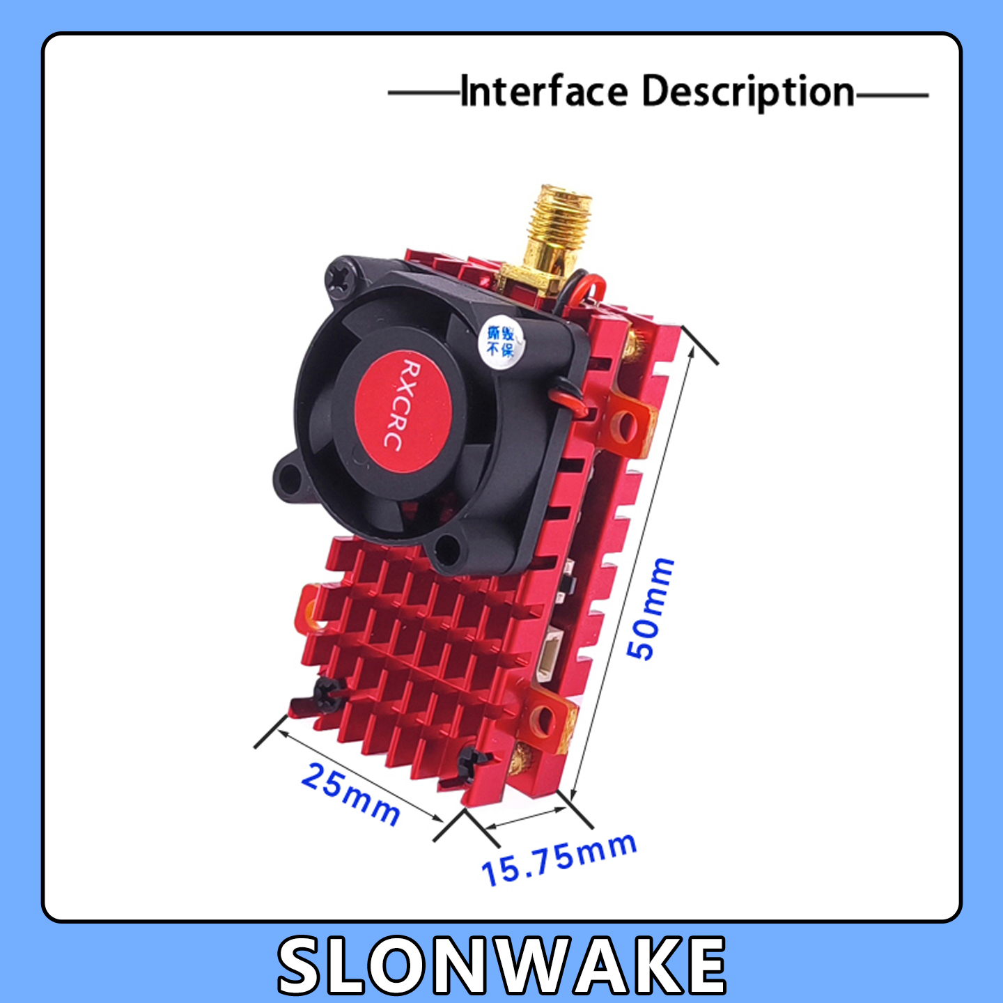 SLONWAKE 5.8G 2W VTX FPV Kamer – Drone Aerial Photography recenzja i cena