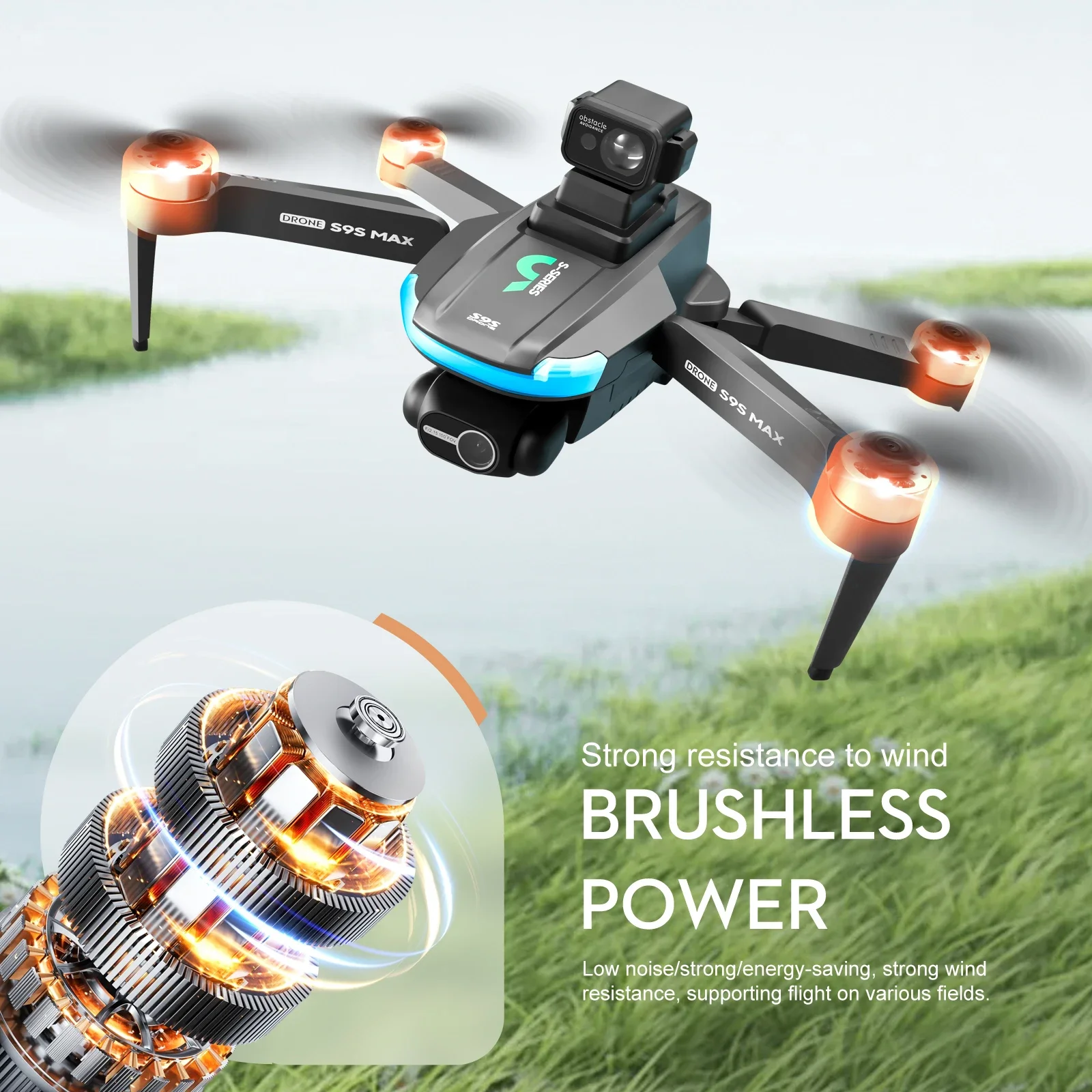 NOWOŚĆ S9S MAX MINI Drone 4K 2 – Drone Video Production recenzja i cena