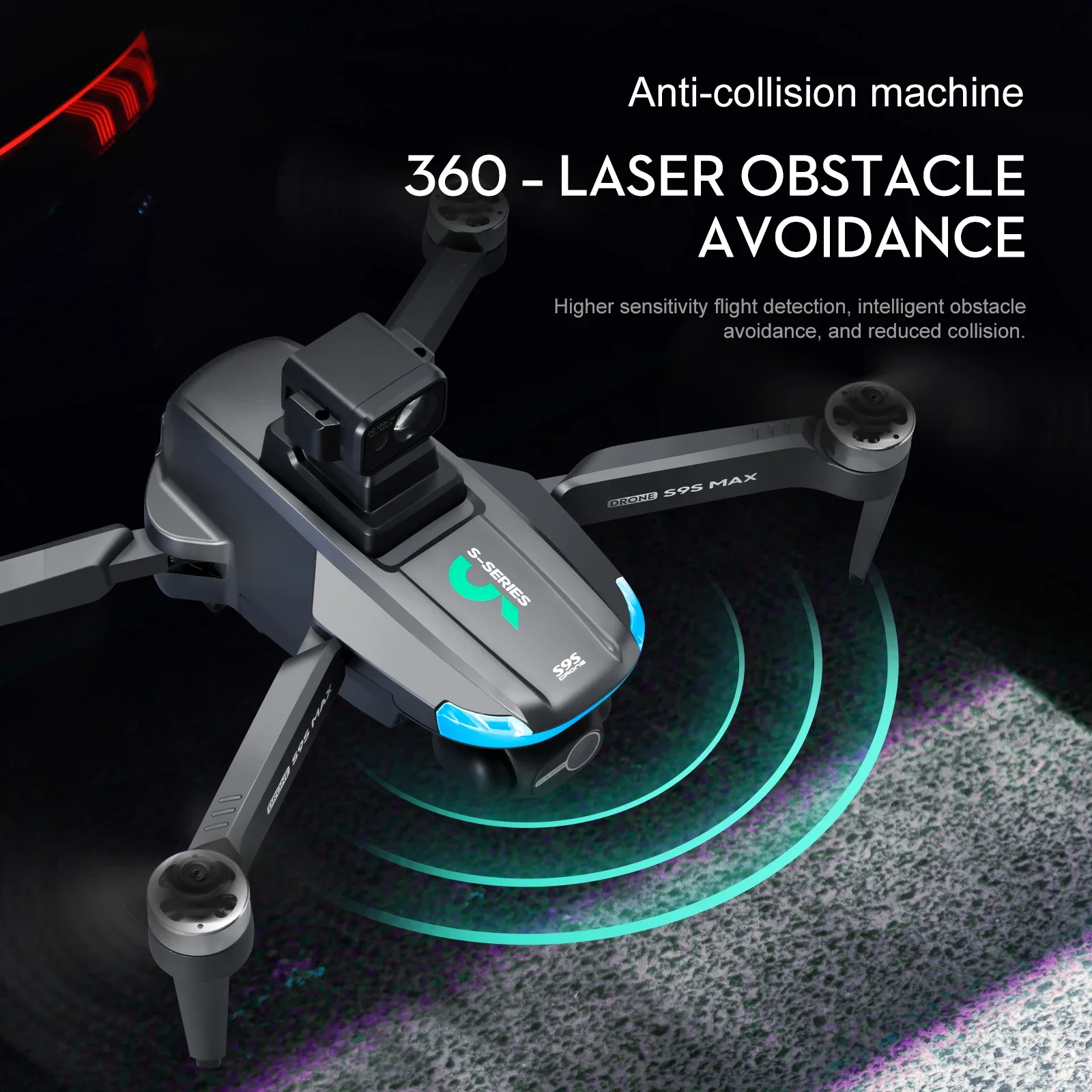 NOWOŚĆ S9S MAX MINI Drone 4K 2 – Drone Video Production recenzja i cena