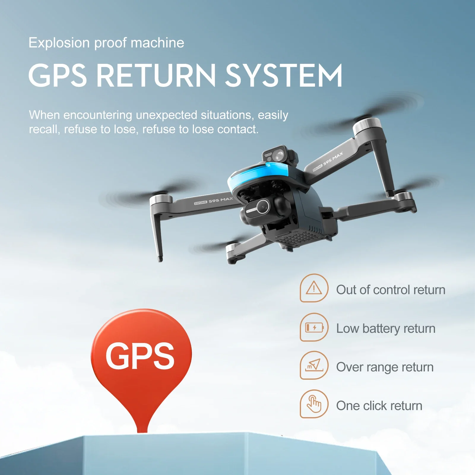 NOWOŚĆ S9S MAX MINI Drone 4K 2 – Drone Video Production recenzja i cena