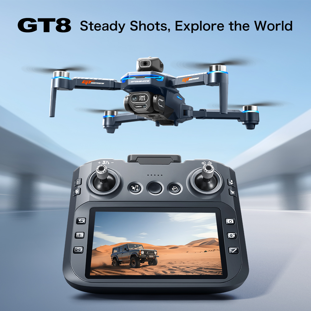 GT8 Max Składany Dron 8K HD Pr – Drone Video Production recenzja i cena