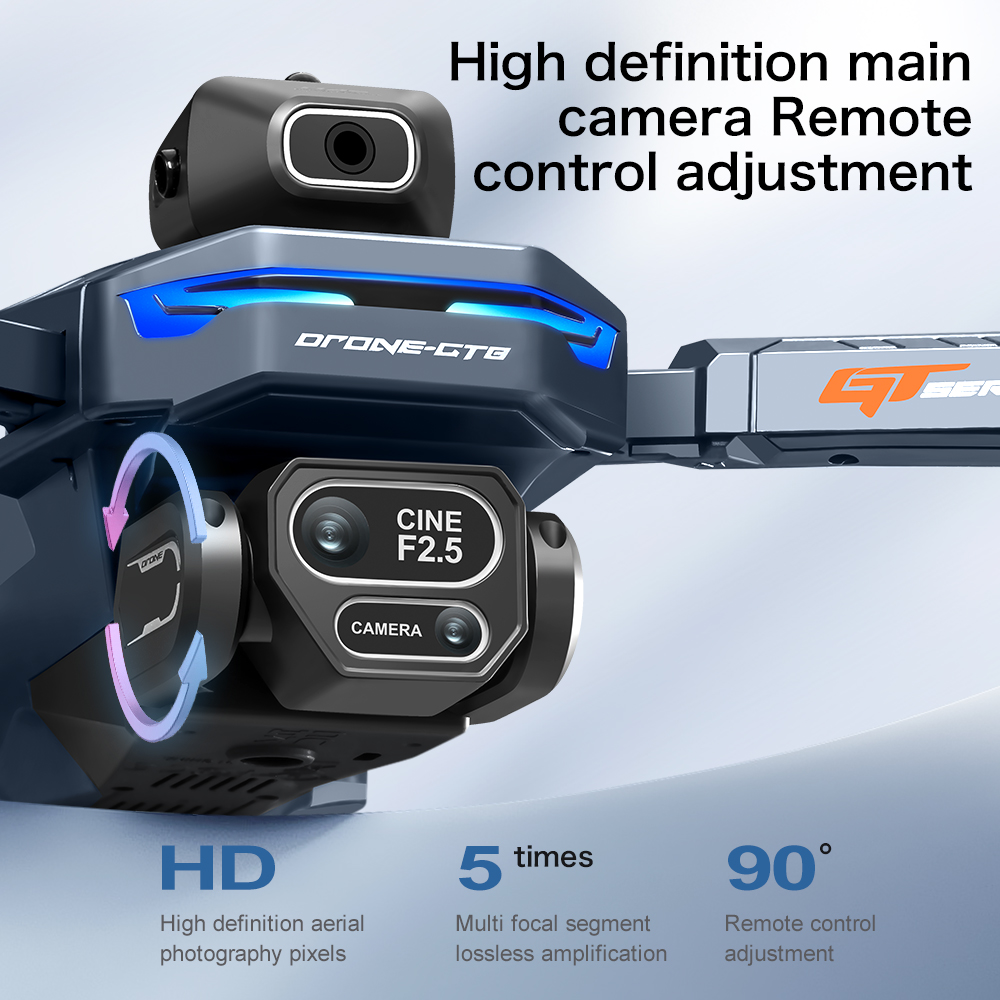 NOWY Dron GT8 HD RC 4K Profesj – Drone Video Production recenzja i cena