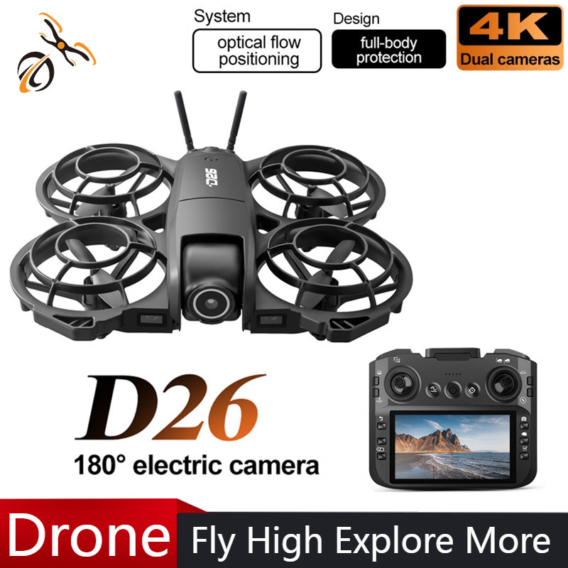 Dron D26 4K Aerial HD 180 °    – Drone Aerial Photography recenzja i cena