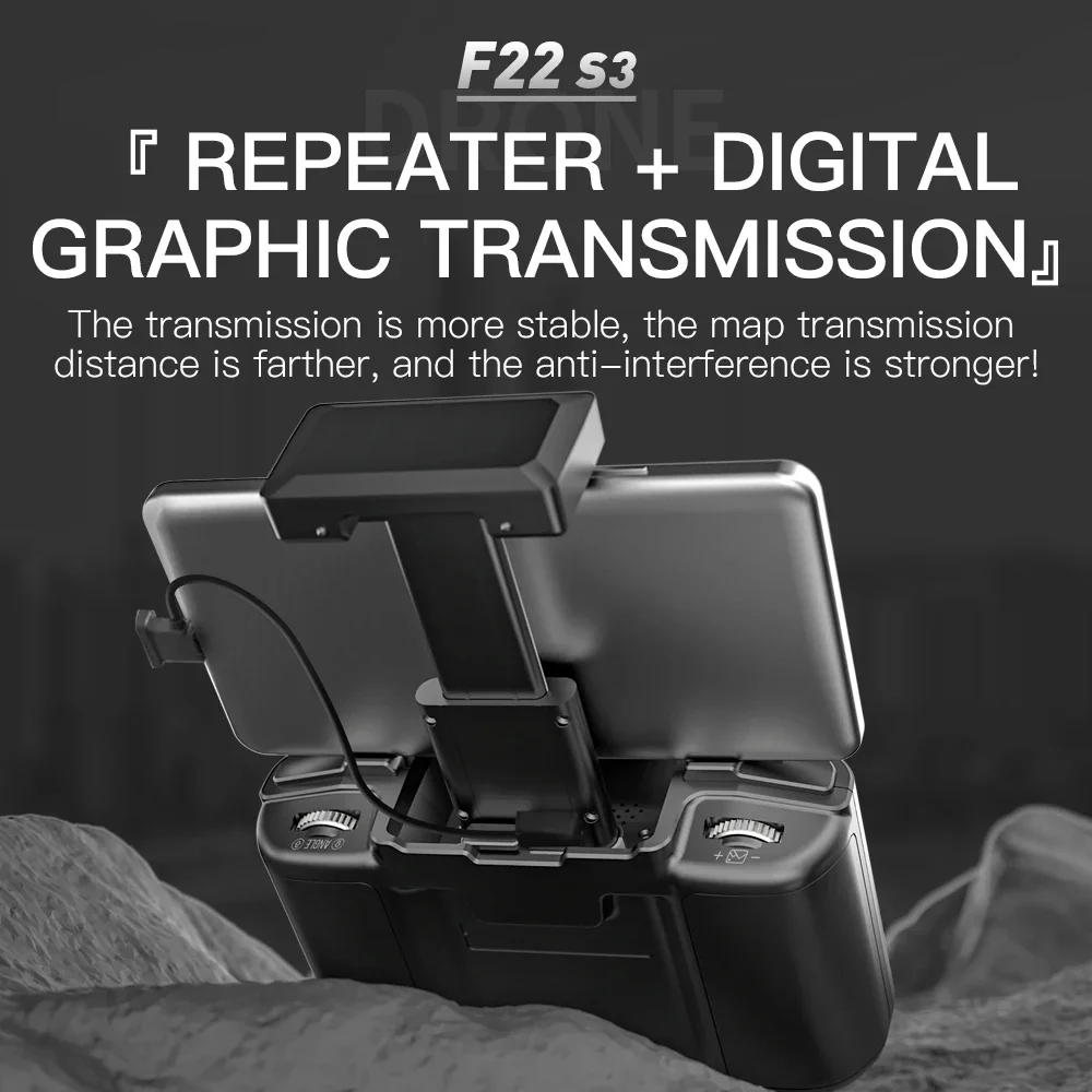 SJRC F22 S3 Pro Składany Quadc – Drone Multispectral recenzja i cena