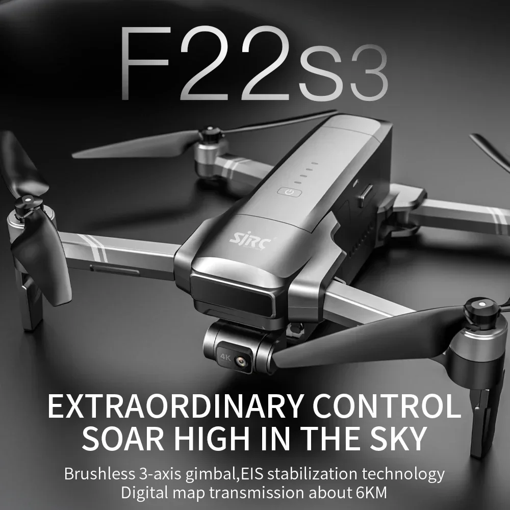 SJRC F22 S3 Pro Składany Quadc – Drone Multispectral recenzja i cena
