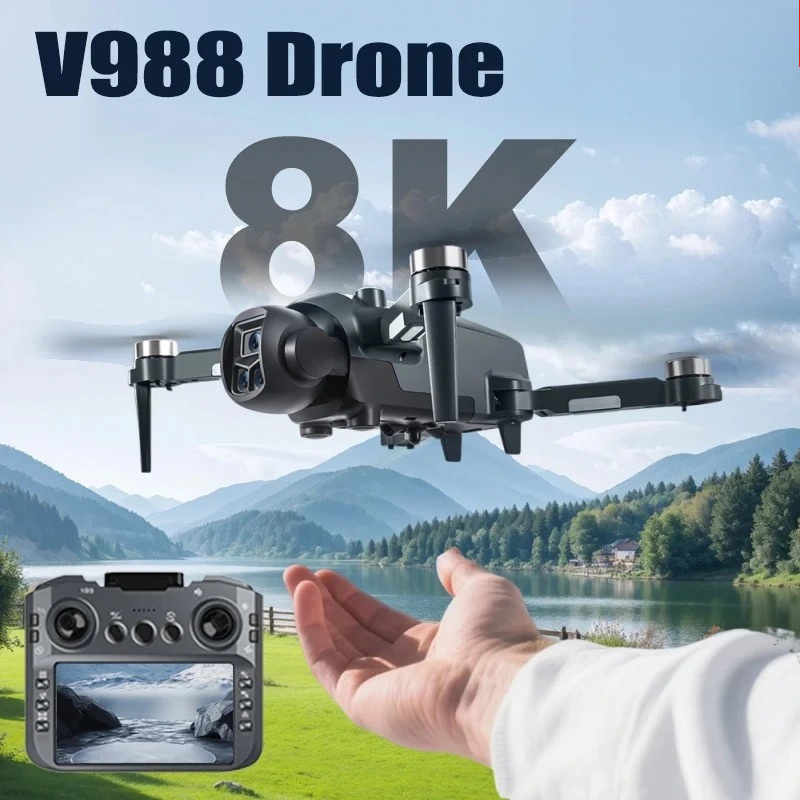 Oryginalny dron V988 8K HD z p – Drone Photogrammetry recenzja i cena