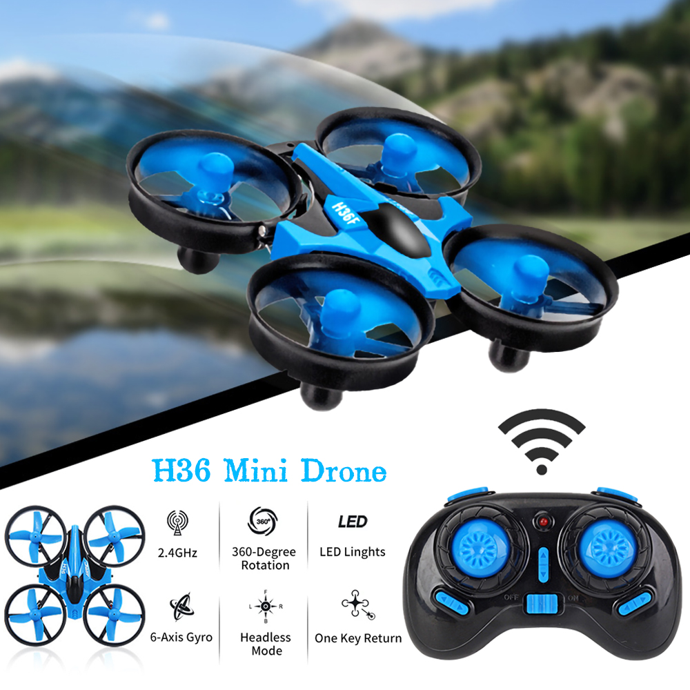 Mini Dron JJRC H36 2.4G 6-osio – Drone Video Production recenzja i cena