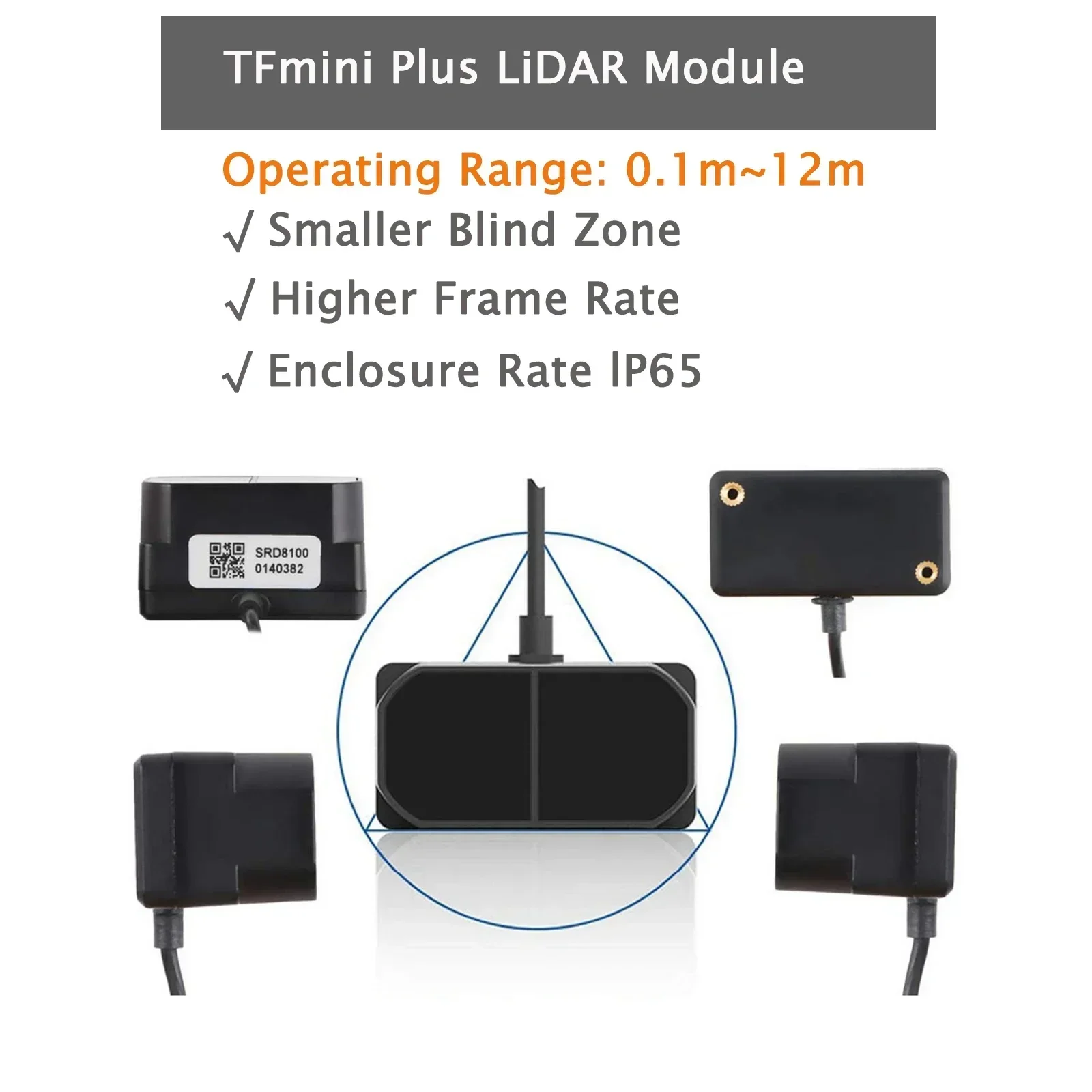 Moduł czujnika LiDAR TFmini Pl – Drone Lidar recenzja i cena