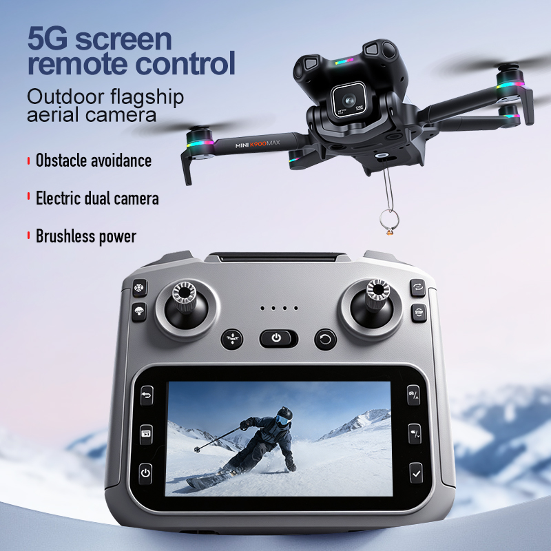 Nowy dron K900 MAX GPS z kamer – Drone Photogrammetry recenzja i cena