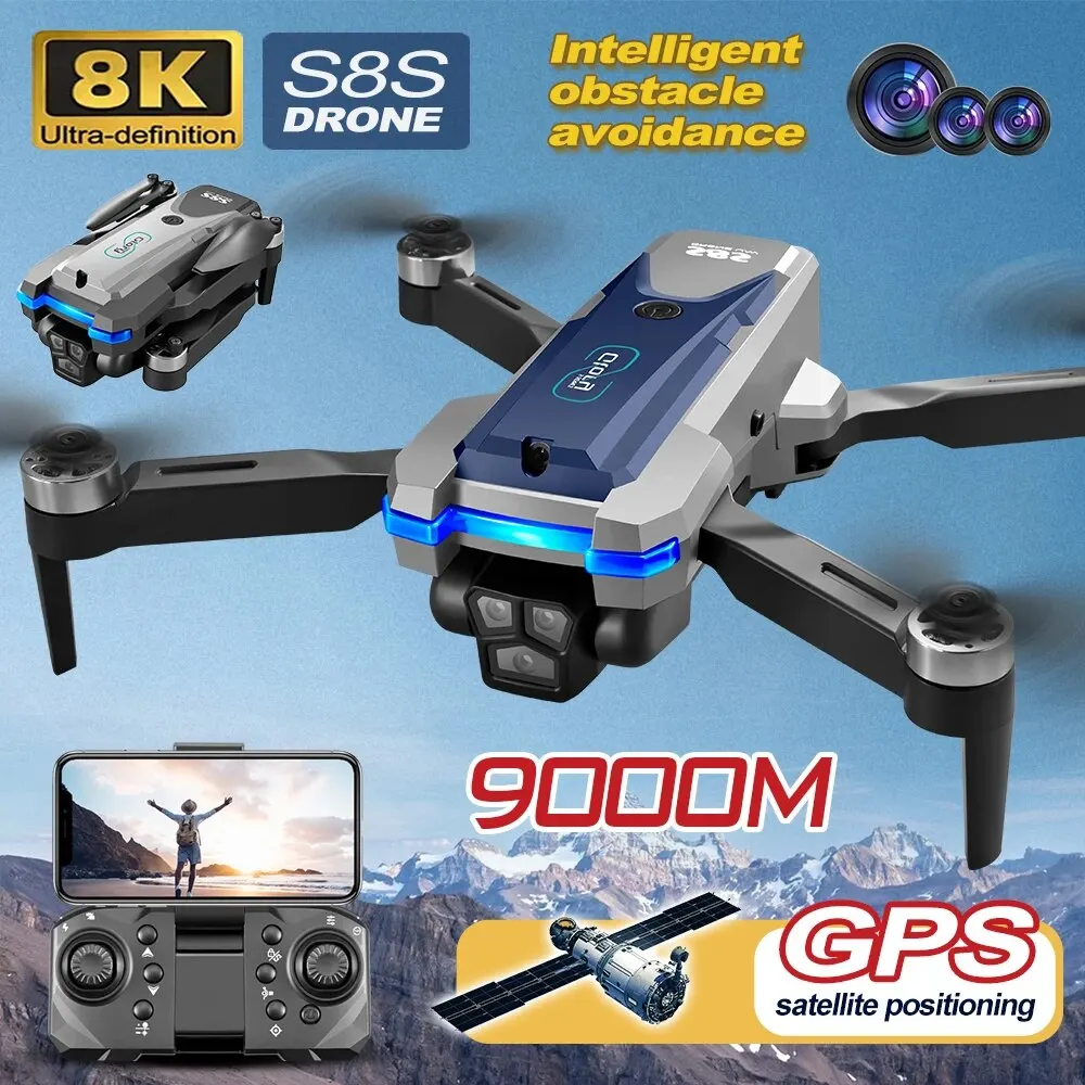 S8S GPS Drone 5G Wifi 8K HD Du – Drone Aerial Photography recenzja i cena